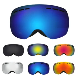 Ski Goggles Winter Snowboard Sunglasses Outdoor Double Layer anti Fog Lens Snow - Picture 1 of 14