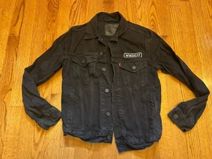 APPLE WWDC 2017 Levi’s Jean JACKET XS Black Denim XCode Swift Extra Small iPad - Picture 1 of 24