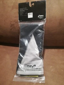 ASICS PR Shelter Arm Warmer Size Small /Medium Black Grey With pocket - Picture 1 of 6