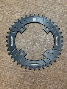 Snap BMX Products S4 104mm 4 bolt Chainring - 40t Black - Picture 1 of 2