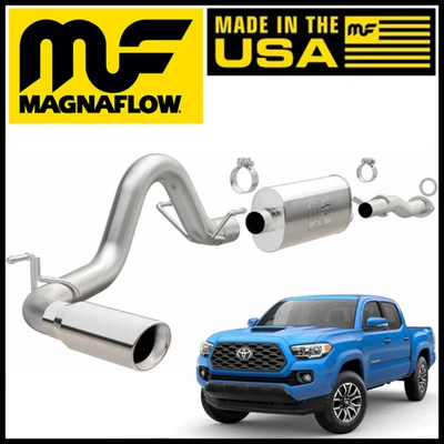 Sistema de escape MagnaFlow 3" Street Cat-Back para Toyota Tacoma 2016-2023 3,5 L V6 Foto 1 de 4
