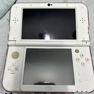 Nintendo New 3DS LL XL Pink White Console Japanese Ver Edition IPS Screen TOP - Picture 1 of 3