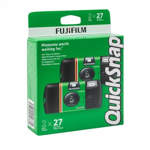 Fujifilm QuickSnap Flash 400 27 Exposure Disposable Camera 2 Pack - Picture 1 of 5