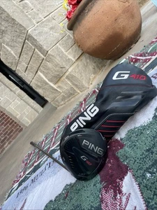 PING G410 LST Driver Regular Flex Original Shaft New Golf Pride Grip + Headcover - Picture 1 of 8