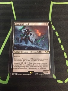 MTG Magic The Gathering Skorpekh Lord 40K Rare Black Necron Warhammer - Picture 1 of 1