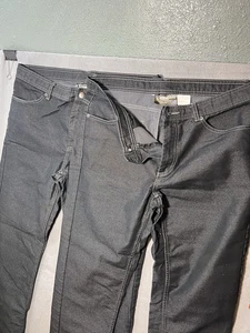 2 Pair Of McDonald’s Employee Uniform Pants, Black 34R, Adjustable Length - Picture 1 of 6