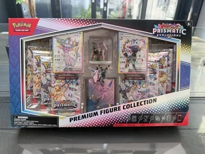 Pokémon Prismatic Evolutions Premium Figure Collection Sealed Englisch ENG - Bild 1 von 2