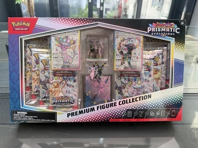 Pokémon Prismatic Evolutions Premium Figure Collection Sealed Englisch ENG - Bild 1 von 2