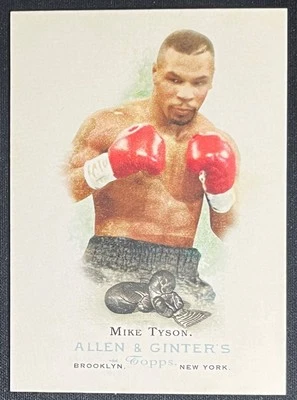 2006 TOPPS ALLEN & GINTER MIKE TYSON SHORT PRINT BOXING #301 - Image 1 of 2