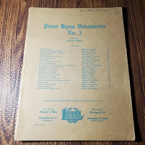 Klavierlied Freiwillige Nr. 3 Stimmauswahlen Lorenz 1953 - Bild 1 von 4