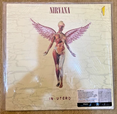 Nirvana In Utero LP (2009) 180 Gram RTI Pressing FACTORY SEALED Remastered - Image 1 of 4