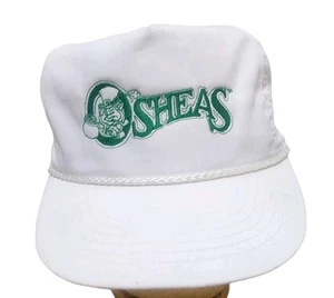 O'Sheas Las Vegas Mütze 80er Snapback weiß Seil Trucker Cap grün Kobold - Bild 1 von 11