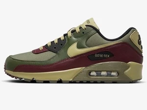 Nike Air Max 90 Gore-Tex Schuhe Herren 5,5 / Damen 7 Green Maroon FD5810 200 NEU - Bild 1 von 5