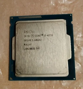 Processeur CPU Intel Core i7-4770 Quad Core 3,40 GHz LGA1150 8 Mo SR149 - Photo 1/1