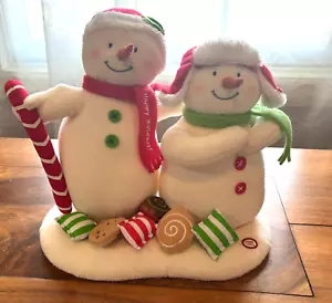 Hallmark Seasons Treatings Snowmen Jingle Pals Animated Singing Dancing 2008 - Picture 1 of 10