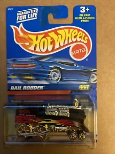 Hot Wheels Rail Rodder 221/250 - 2000 Mainline A - Bent Card - Bild 1 von 4