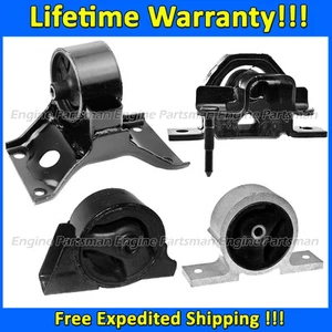 K0872 Motor & Transmission Mount Set 4pc For 2000-2006 Nissan Sentra 1.8L Manual - Foto 1 di 5