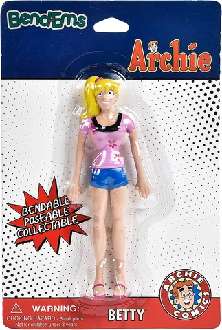 Bendems Collectible Posable Figures - Archie: Betty (201976) Cover