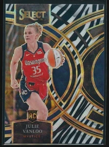 Julie Vanloo 2024 Panini Select WNBA Premier Level Zebra #160 Rookie RC - Picture 1 of 2