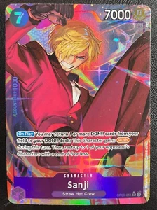 ONE PIECE Card English Emperors in the New World OP09-065 Sanji (Alt Art) SR - Picture 1 of 2