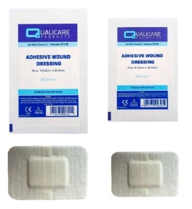 Sterile Adhesive Wound Dressings - Cuts & Wounds 8cm x 6cm - 10cm x 8cm - Picture 1 of 1