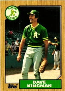 DAVE KINGMAN 1987 Topps Tiffany #709 BUY ANY 2 ITEMS FOR 50% OFF B200R2S24P19 - Picture 1 of 2