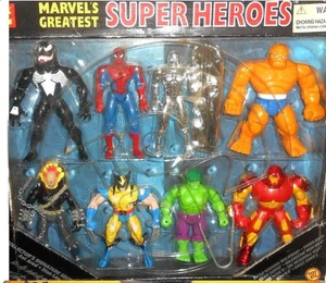 marvel's greatest super heroes 8 PACK stan lee signature series thing hulk venom - Bild 1 von 7