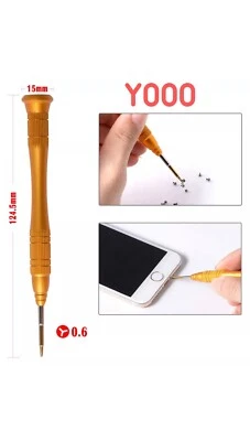 Repair Tool Y0.6 Screwdriver For iPhone 7/8 Plus XS 11 12 13 14 15 16 SE XR Pro - Image 1 of 4