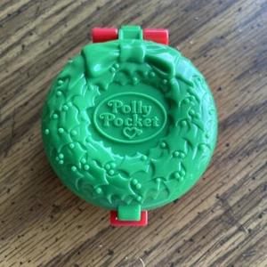 DE COLECCIÓN 1993 BLUEBIRD HECHO PARA Mc DONALD'S POLLY POCKET JUGUETE DE NAVIDAD - Imagen 1 de 4