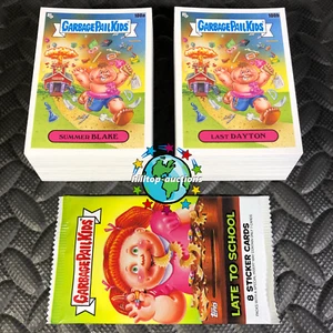 2020 GARBAGE PAIL KIDS LATE TO SCHOOL 200-CARD COMPLETE BASE SET +WRAPPER! ~GPK~ - Picture 1 of 1
