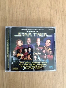 The Best Of Star Trek Volume 2 Original TV Soundtracks CD ToS TNG DS9 Voy - Imagen 1 de 1