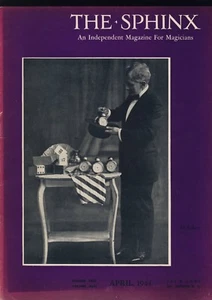 Al Baker The Sphinx April 1944 Vintage Magicians' Magazine - Picture 1 of 3