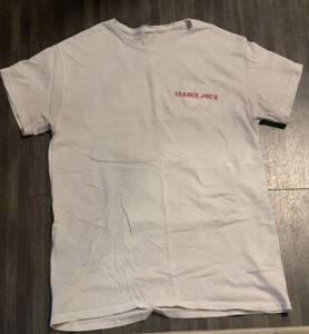 Trader Joes White T-Shirt Small