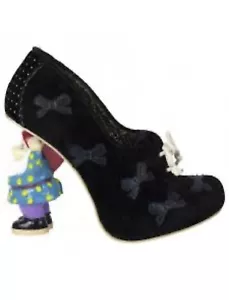 Irregular Choice | Bashful | Christmas Gnome Statement Heels | Black | Shoes - Picture 1 of 11
