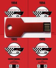 1994 1995 Chevy Corvette Factory Service Manual Shop Repair on USB