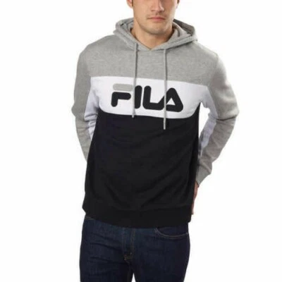 Sudadera con capucha polar XL con logotipo de Fila para hombre Foto 1 de 2
