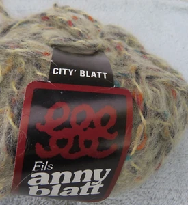 Hilo hoja Fils Anny - 53% mohair - 45% lana - 2% nailon - 48 g - Francia - Imagen 1 de 6