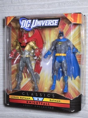 Mattel DC Universe Classics KNIGHTFALL AZRAEL BATMAN Paquete de 2 Foto 1 de 4