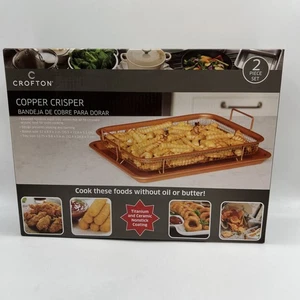 Crofton Copper Crisper mit Mesh Tray Titan & Keramik Antihaft - Bild 1 von 8