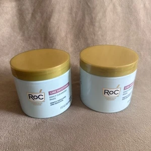 2 RoC Line Smoothing Daily Cleansing Pads (28 Pads x 2 = 56 Pads Total) - Picture 1 of 3
