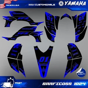 Grafik Kit Aufkleber Sticker Yamaha YFZ 450 2003-2008 ATV, Grafik Kit Decals - Bild 1 von 8