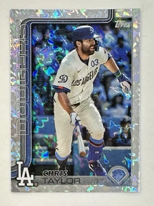 2025 Topps CHRIS TAYLOR Complete Factory Set Foilboard 124/417 Dodgers #53 - Picture 1 of 2