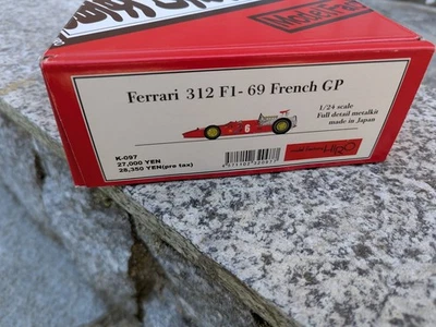MODEL FACTORY HIRO FERRARI 312 FORMULA 1 69 1/24 VINTAGE - Immagine 1 di 4