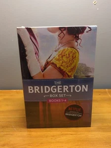 The Bridgerton 4 Book Set Books 1-4 Paperback by Julia Quinn New In Box - Picture 1 of 6