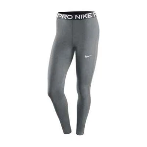 New Nike Pro 365 Tight Mid-Rise DRI-FIT Leggings Women's L Grey #CZ9779-084 - Picture 1 of 7