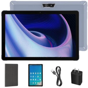 Tablet Android 12 Tablet 4GB +64GB Tablet PC 10.4 inch 2.4G/5G WiFi GMS Netflix - Picture 1 of 9