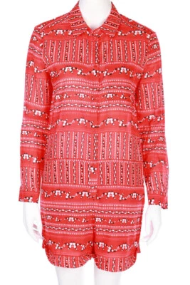 athé vanessa bruno dress Print D 38 red mint - Bild 1 von 4