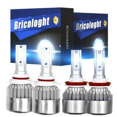 Combo bombilla faros LED haz alto/bajo para Mazda 3 2010-2018 Mazda 3 Sport 8000K Foto 1 de 4