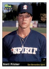 1991 San Bernardino Spirit Classic/Best #11 Scott Pitcher