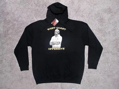 Толстовка с капюшоном черная Upper Playground Bill Walsh West Coast Offensive 49ers размер XL - Изображение 1 из 4